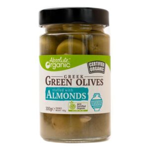 Green Olives Stuffed Almond